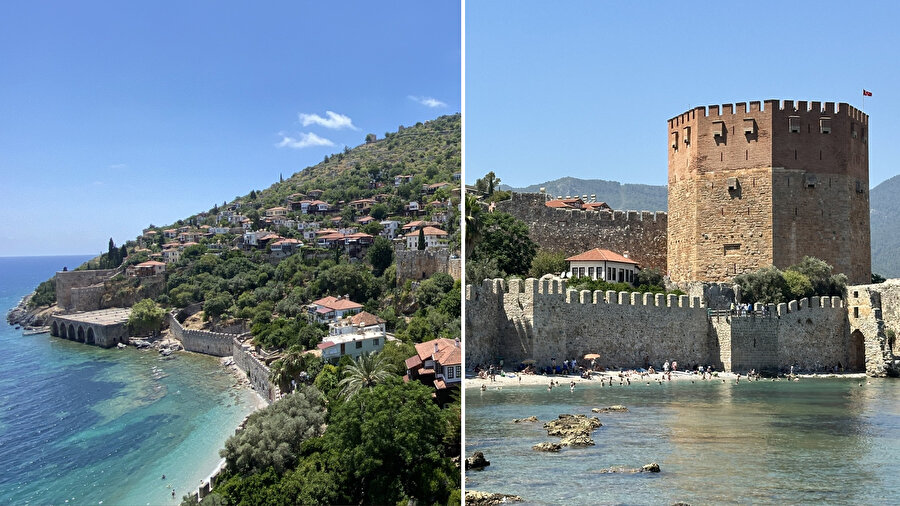  Alanya Kalesi.