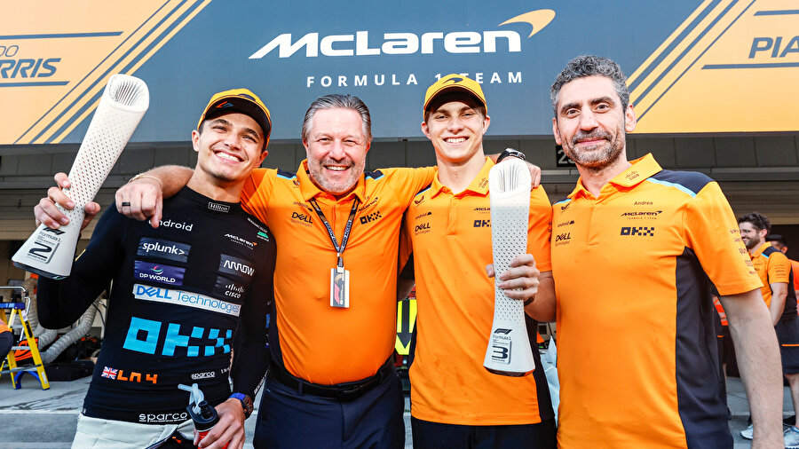 Takım CEO’su Zak Brown ve teknik direktör Andrea Stella’nın liderliğinde McLaren, güçlü bir stratejiyle geleceği şekillendirdi.