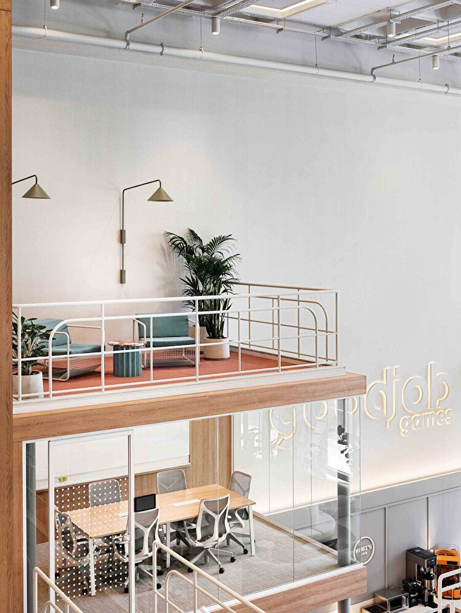 Good Job Games Çalışma ve Dinlenme Alanı. 