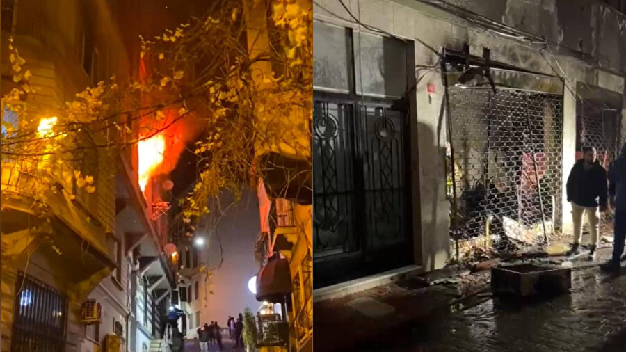 Beyoğlu yangın