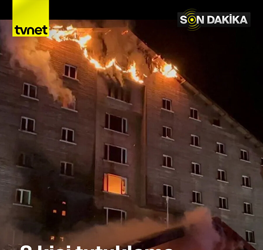 Bolu'daki yangın faciasında 8 kişi hakkında tutuklama talebi