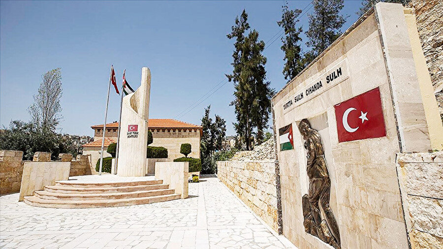 Ürdün’deki Salt Türk Şehitliği.