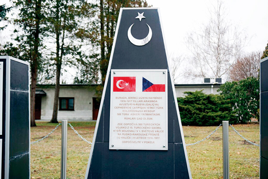 Pardubice Türk şehitliği.
