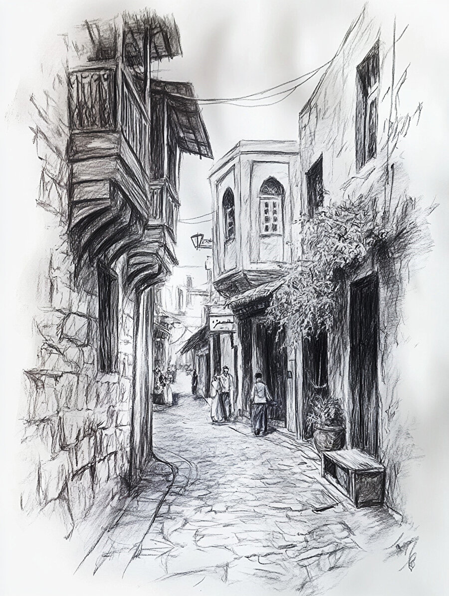 7 kapısı var Şam’ın. Bir zamanlar güneş battığında aynı anda kapatılan 7 gezegenin mühürlendiği 7 kapı; Kisan, Şarki, Tuma, Ay Cenik, El Feradis, Cabiye, El Bab ve El Sair.