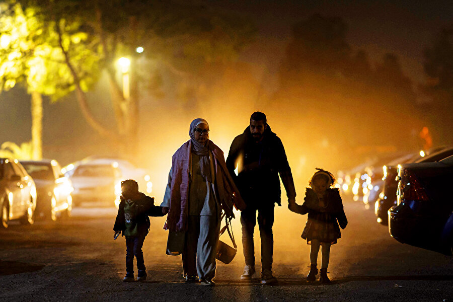 Şam’da özgür bir aile!