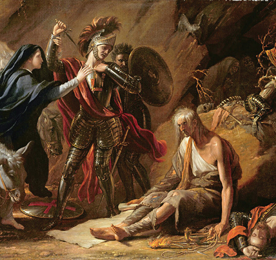 Benjamin West - The Cave of Despair