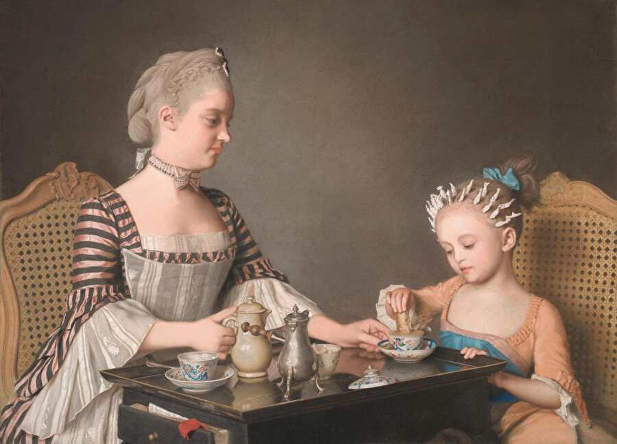 Jean Etienne Liotard - The Lavergne Family Breakfast