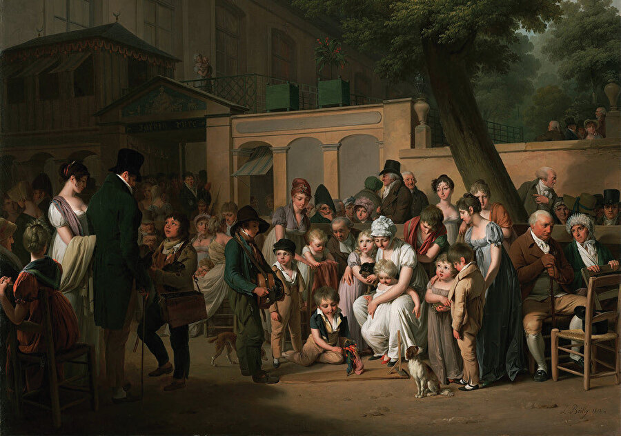 Louis-Léopold Boilly - Entrance to The Jardin Turc