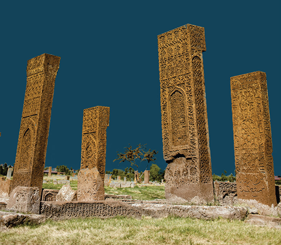 Ahlat Selçuklu Mezarlığı.