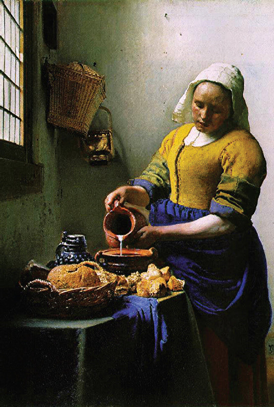 Johannes Vermeer - Sütçü Kız.