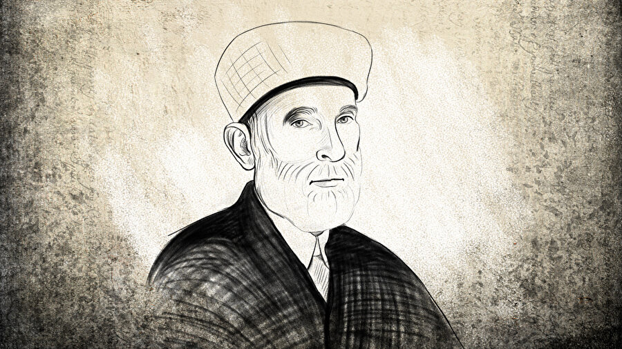 Cumhuriyet kurulduktan sonra Türkiye'den ayrılan ve hayatının son dönemlerini Kahire'de geçiren Şeyhülislam Mustafa Sabri Efendi.