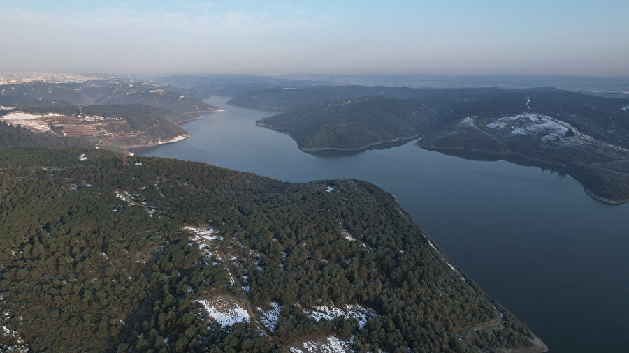Kar yağışları İstanbul'un barajlarını doldurdu