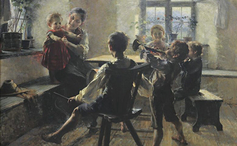 Georgios Lakovidis’a ait bir tablo.