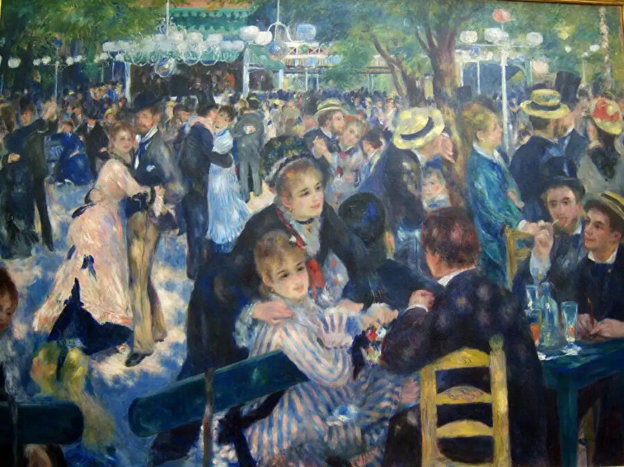 Auguste Renoir - Bal du moulin de la Galette Pierre