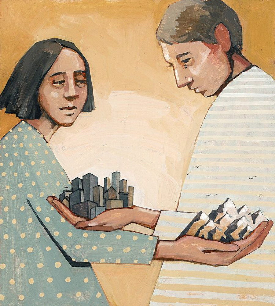 Özellikle ayrılan çiftlerin evini taşırken zorlanıyorum. Müşterimizin gözünden yaş akmasa bile içinin ağladığını hissedebiliyorum. Bizim birkaç saat içinde bozduğumuz evi kurmak insanların yıllarını alıyor.