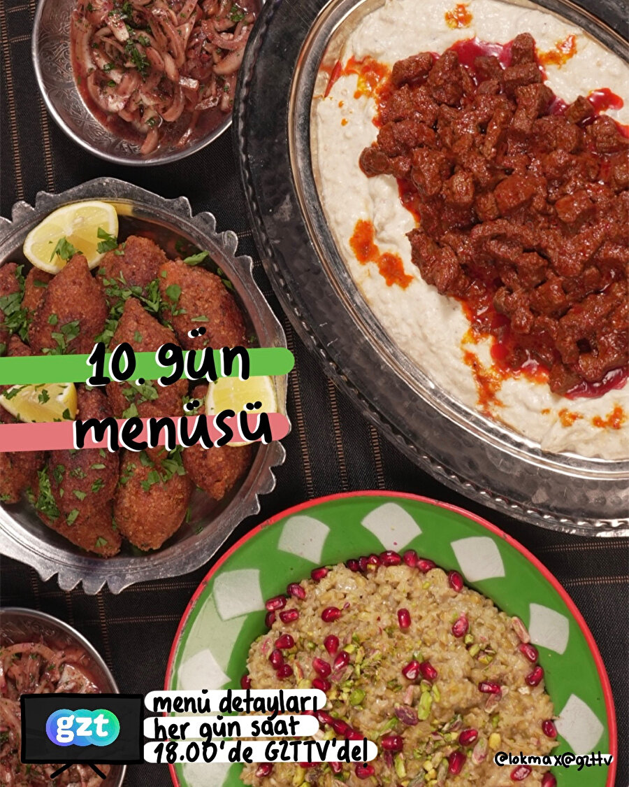 İftara ne yapsam diyenlere: Şiveydiz, Ali nazik ve firik pilavı tarifi