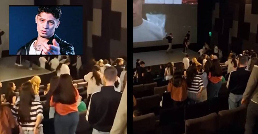 ​Ünlü rapçinin etkinliğinde hayranları birbirine girdi