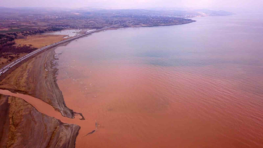 Van Gölü'nün rengi değişti
