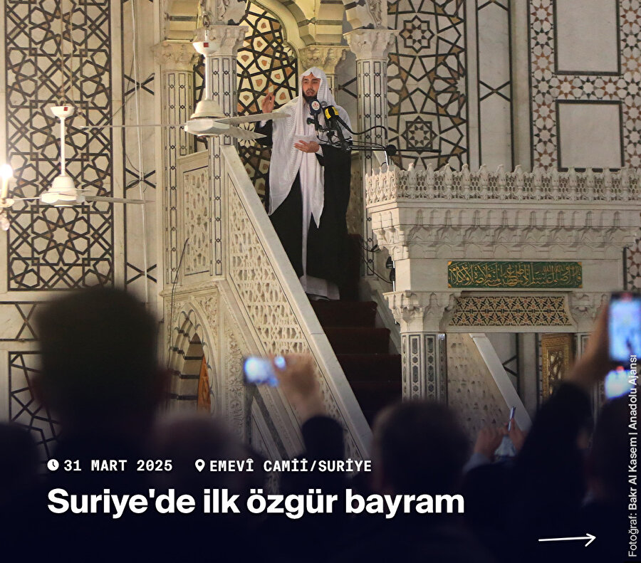 Suriye'nin ilk özgür bayramı