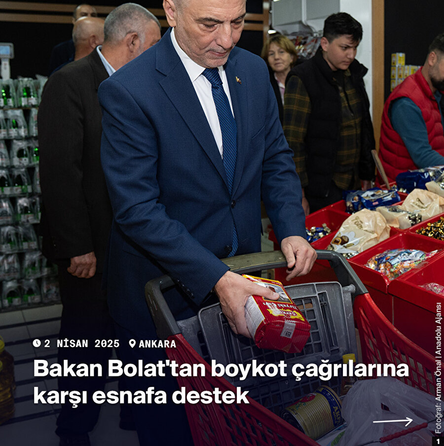 Boykot provokasyonuna karşı esnafı ziyaret etti