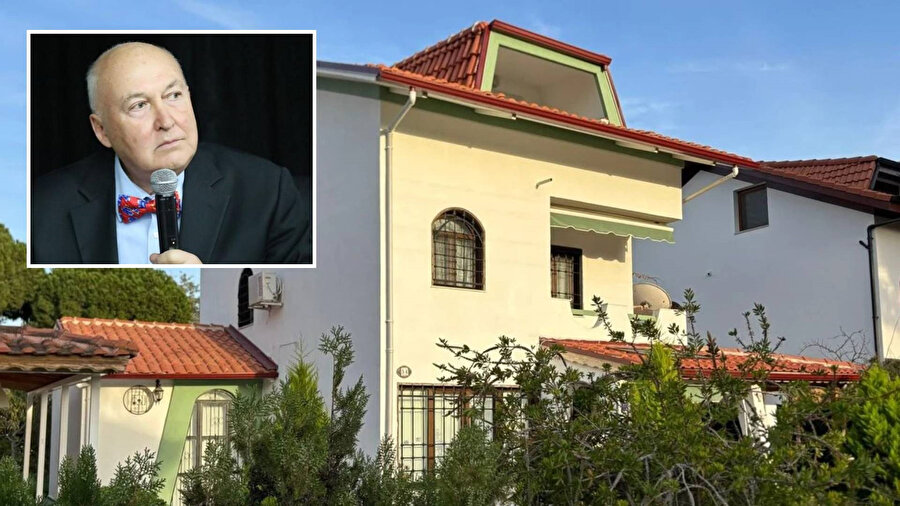 Prof. Dr. Övgün Ahmet Ercan, villasına kaçak kat yaptı.