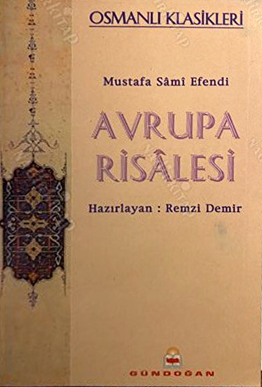 Mustafa Sami Efendi, Avrupa Risalesi
