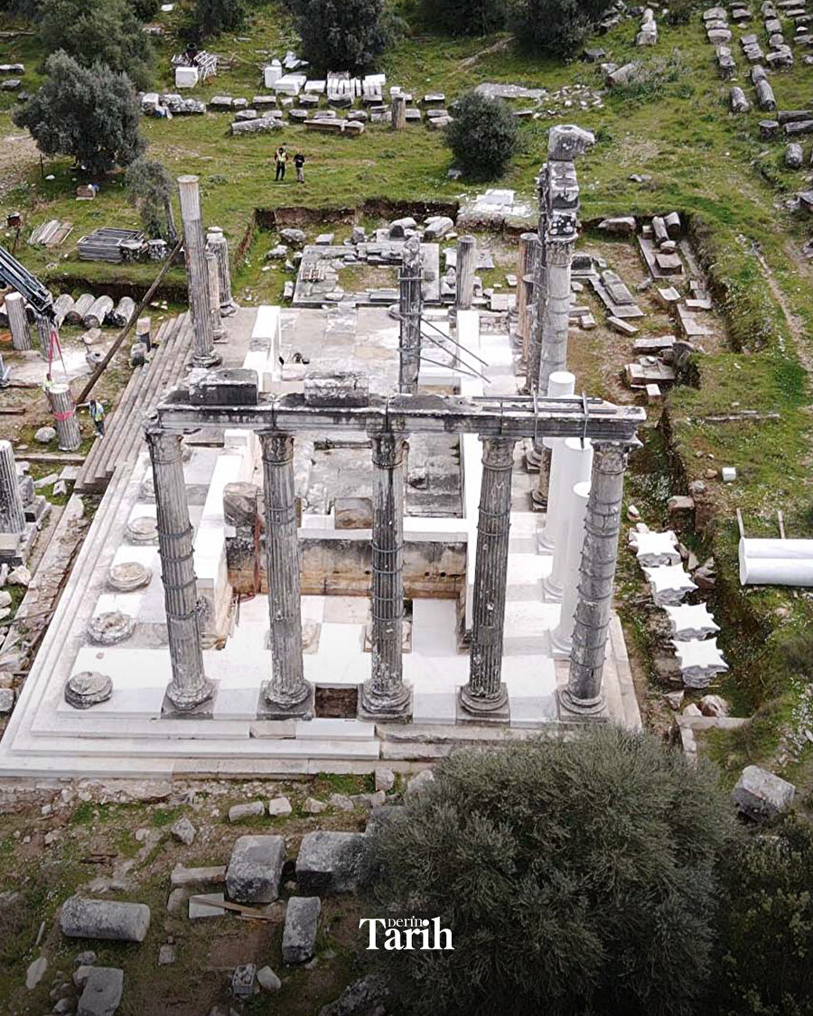 Euromos Antik Kenti ayağa kaldırılıyor