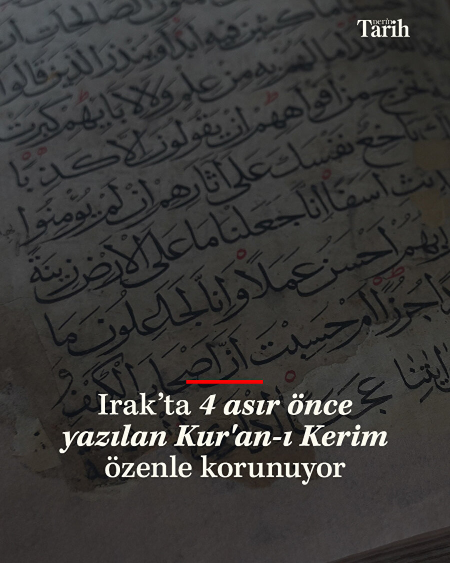 Yüzlerce yıllık Kur'an-ı Kerim