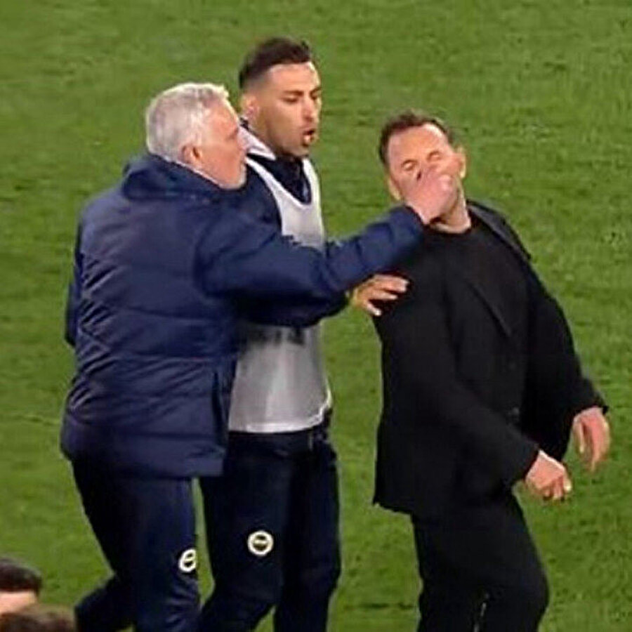 Jose Mourinho'dan Trabzonspor maçından sonra Okan Buruk sözleri