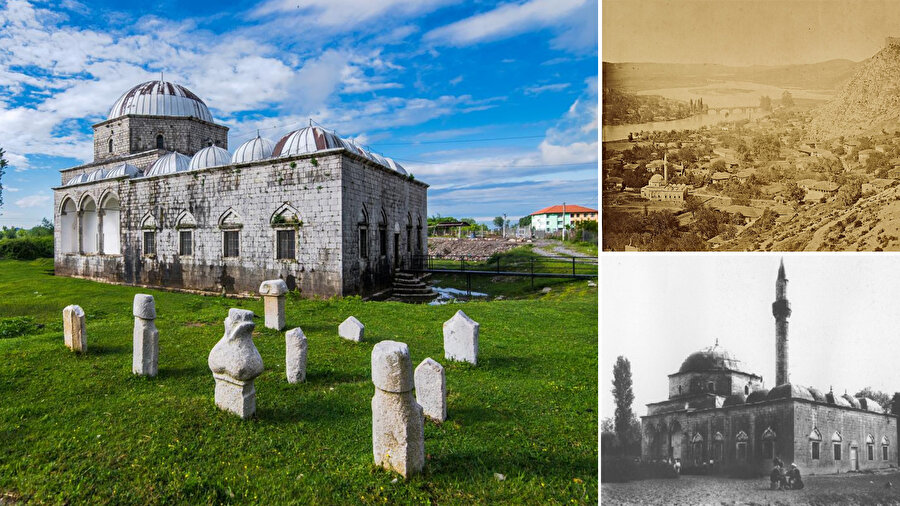 Dünü ve bugünüyle Kurşunlu Camii. 
