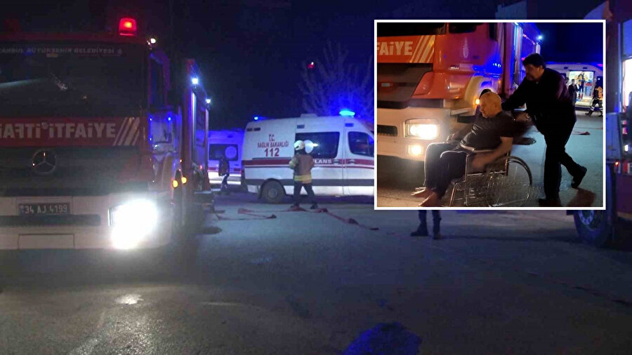 Huzurevinde yangın paniği: 17 kişi hastanelik oldu