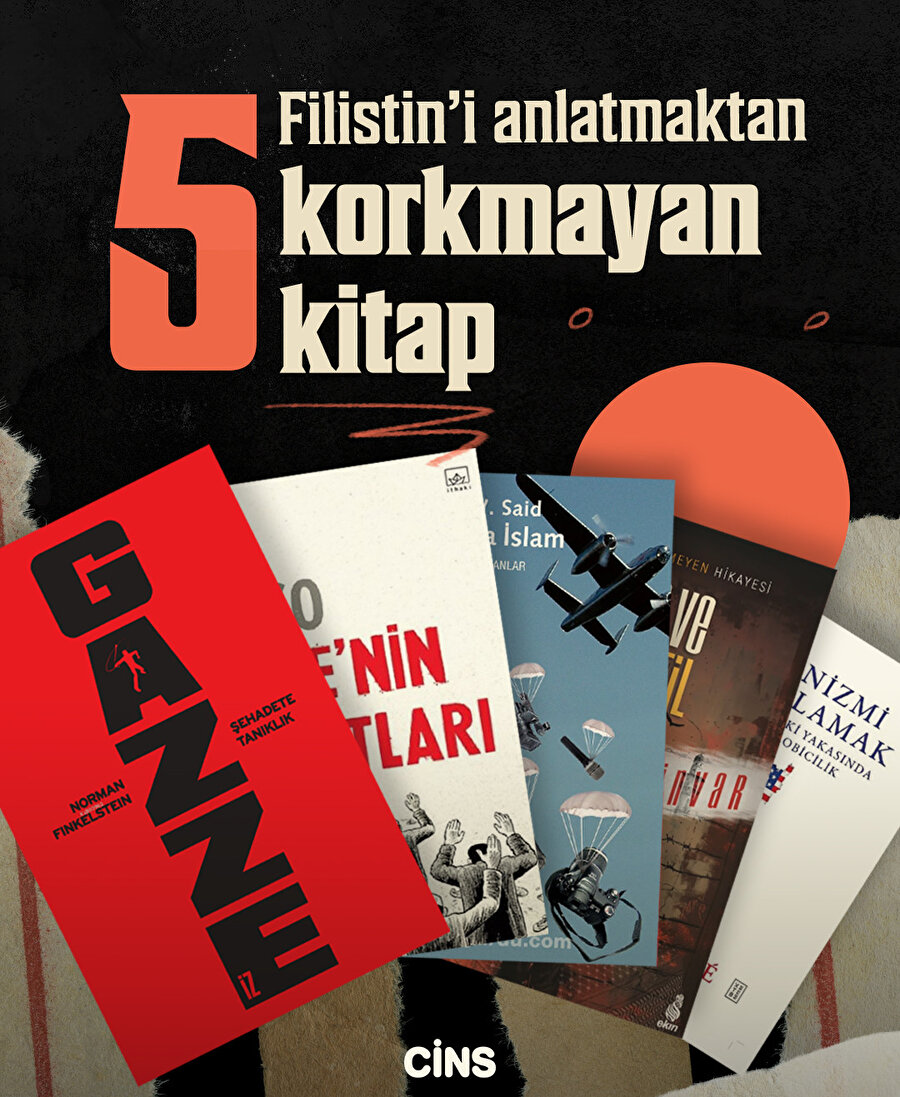 Filistin’i anlatmaktan korkmayan kitaplar