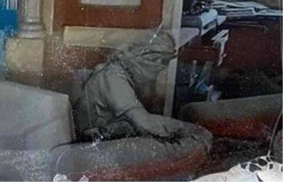 Yahya Sinvar, son anına kadar mücadele etti. 