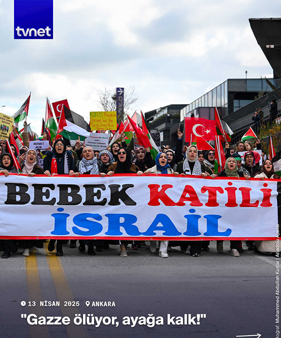 Türkiye, Gazze için ayağa kalktı