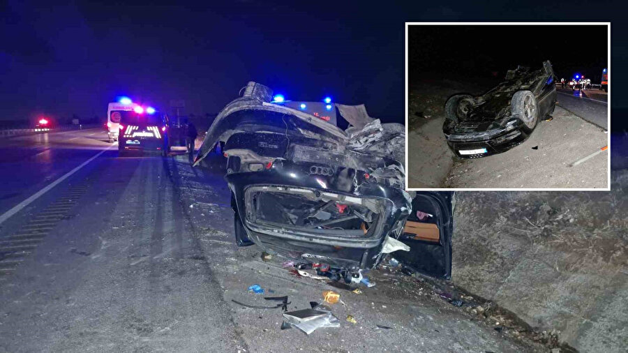 Lüks araçlar çarpıştı: 1 kişi hayatını kaybetti