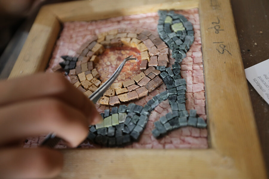 Jale Tekinalp Mozaik Merkezi.