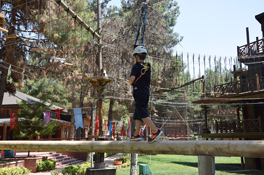 Erikçe Kent Ormanı ve Macera Parkı.