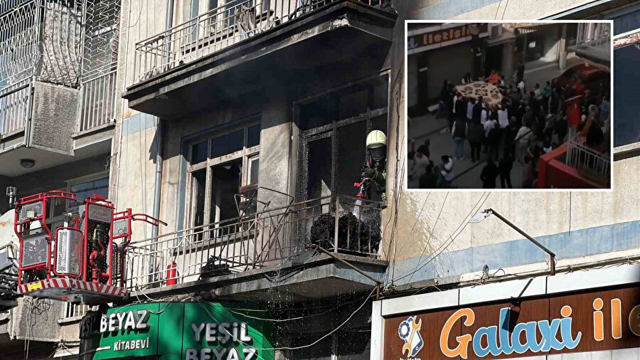 Battaniyeye atlayarak kurtuldular: Yangında 2 çocuk hayatını kaybetti