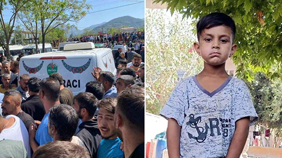 ​Adana'da derede cesedi bulunan Cumali'nin cenazesi gözyaşları eşliğinde defnedildi