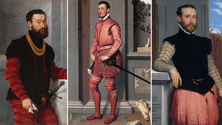 &quot;Portrait of a Man&quot;, 1545, The Knight in Pink, 1560, Portrait of Prospero Alessandri, 1560.
