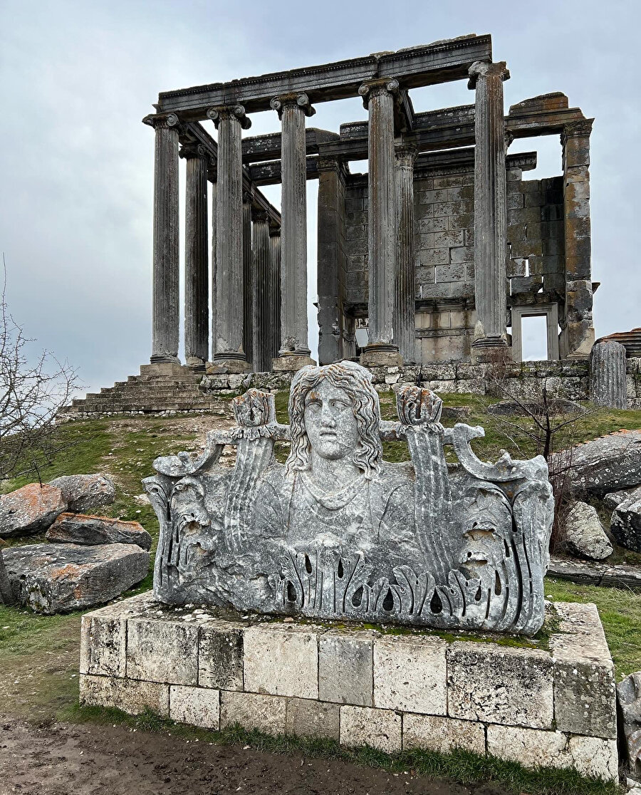 Aizanoi’deki Zeus Tapınağı.