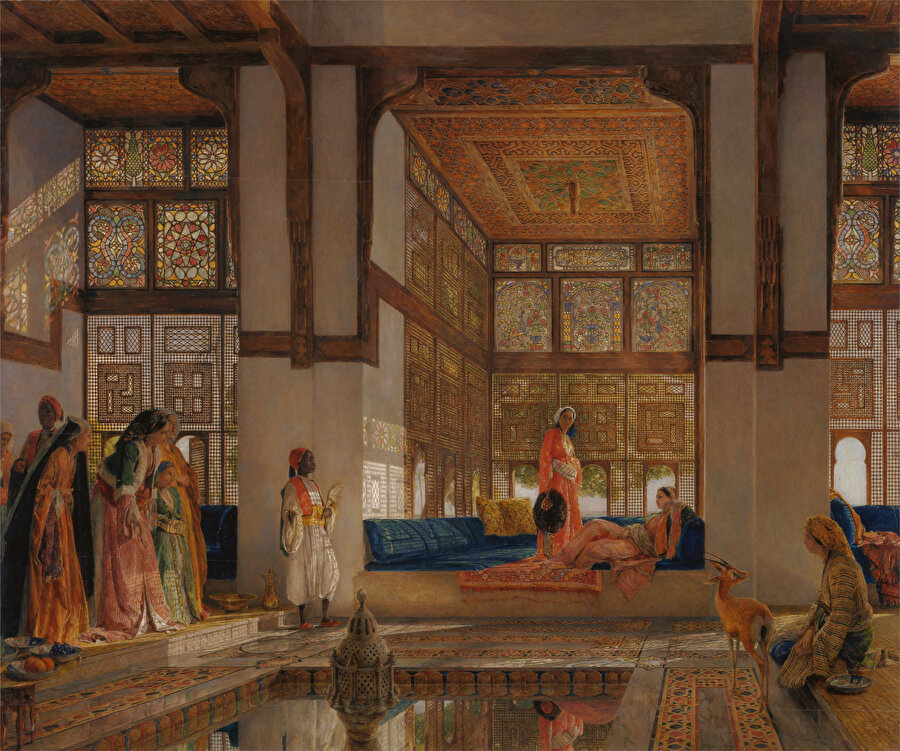 “Ziyaretçileri kabul”, 1873.