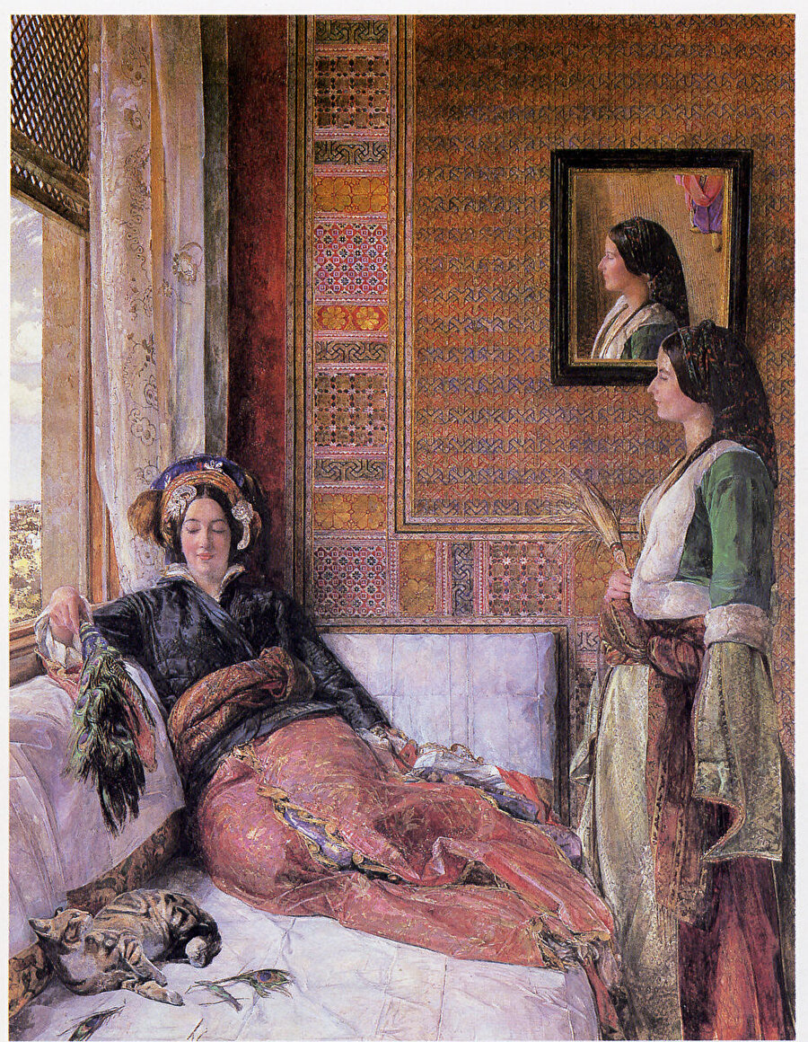 “Haremde yaşam” İstanbul, 1857.