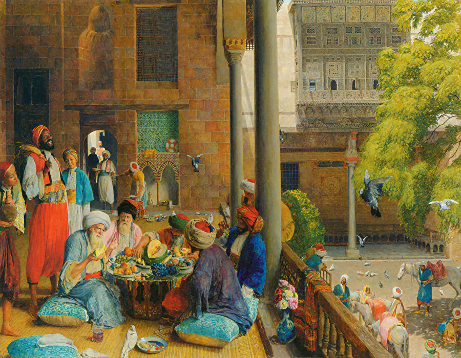 “Öğle yemeği”, 1875.