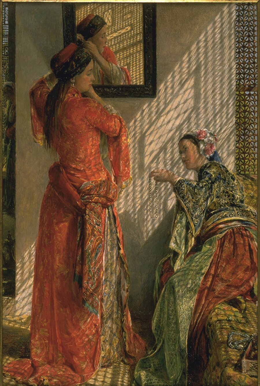 “Evde dedikodu” Kahire, 1873.