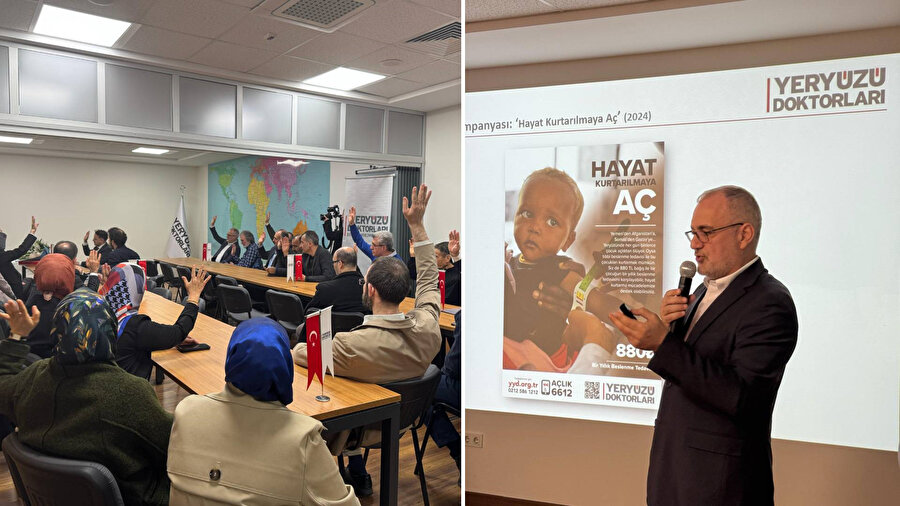 ​Yeryüzü Doktorları'nda Prof. Dr. Ahmet Salduz oy birliği ile yeni yönetim kurulu başkanı seçildi.