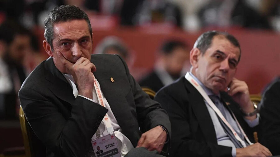 Tarihi açılışta Ali Koç ve Dursun Özbek yan yana