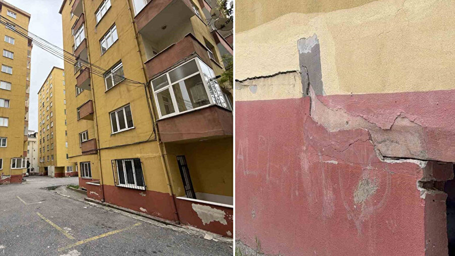 Site sakinlerinin korktuğu oldu: 6,2’lik deprem sonrası görüntüler endişelendirdi