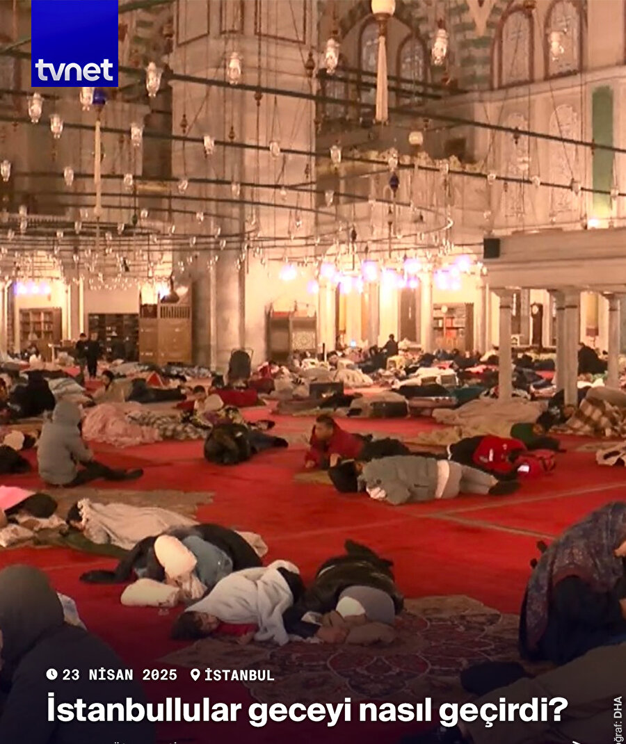 İstanbullular deprem gecesini nasıl geçirdi?