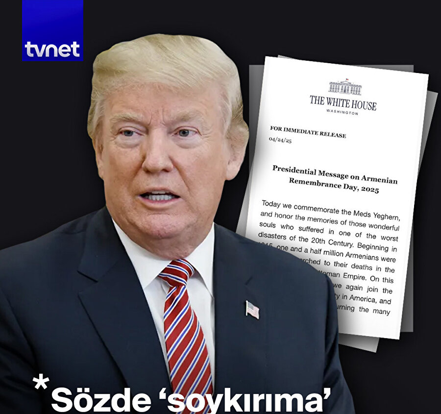Trump, 'soykırım' ifadesini kullanmadı